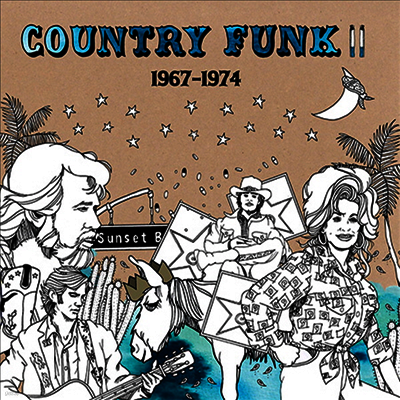 Various Artists — Country Funk Volume II 1967-1974 앨범 커버