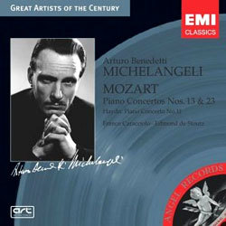 Mozart : Piano Concerto No.13 & 23 : Arturo Benedetti Michelangeli