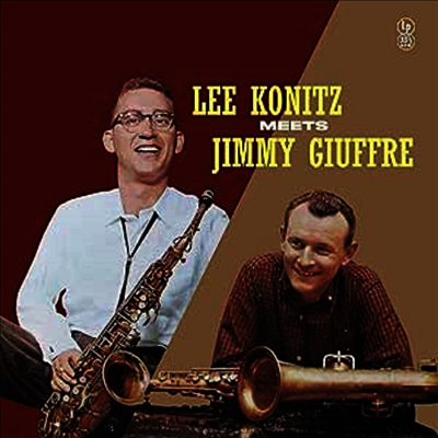 Lee Konitz & Jimmy Giuffre — Lee Konitz Meets Jimmy Giuffre 앨범 커버
