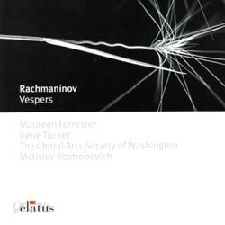 Rachmaninov : Vespers : Choral Arts Society of WashintonㆍRostropovich