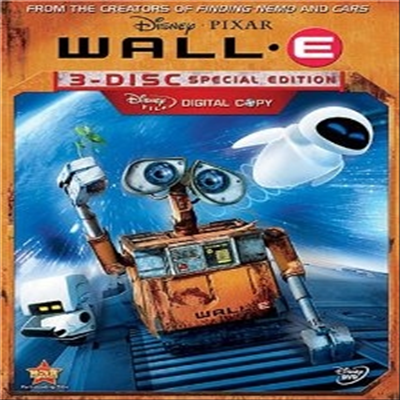 Wall-E (-E) (2008)(ڵ1)(ѱ۹ڸ)(DVD)