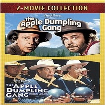 The Apple Dumpling Gang / The Apple Dumpling Gang Rides Again ( ø  1.2)(ڵ1)(ѱ۹ڸ)(DVD)