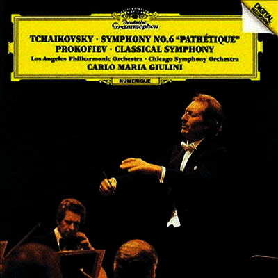 차이코프스키: 교향곡 6번 '비창', 프로코피에프: 고전 교향곡 (Tchaikovsky: Symphony No.6 'Pathetique', Prokofiev: Symphony No.1 'Classical Symphony') (SHM-CD)(일본반) - Carlo Maria Giulini