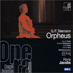 Telemann : Orpheus : Rene Jacobs