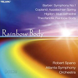 Atlanta Symphony Orchestra 바버 등 미국 작곡가 작품집 (Rainbow Body)