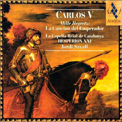 Jordi Savall īν 5 : ׻  Ȳݽô -   (Carlos  - Mille Regretz : La Cancion del Emperador)