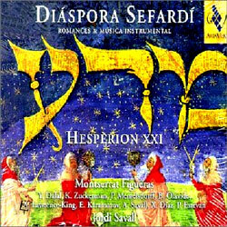 Jordi Savall / Hesperion XXI 서정 소곡, 기악 작품집: 흩어진 유대인 - 조르디 사발 / 에스페리옹 21 (Diaspora Sefardi)