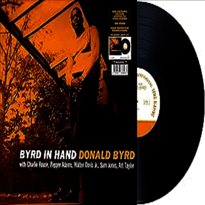 Donald Byrd — Byrd In Hand 앨범 커버