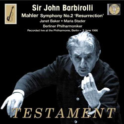 John Barbirolli  ٺѸ - :  2 "Ȱ" (Mahler: Symphony No. 2 'Resurrection') 