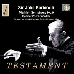 John Barbirolli :  6 (Mahler: Symphony No. 6 in A minor 'Tragic')  ٺѸ