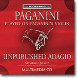 Paganini : Unpublished Adagio : Massimo Quarta