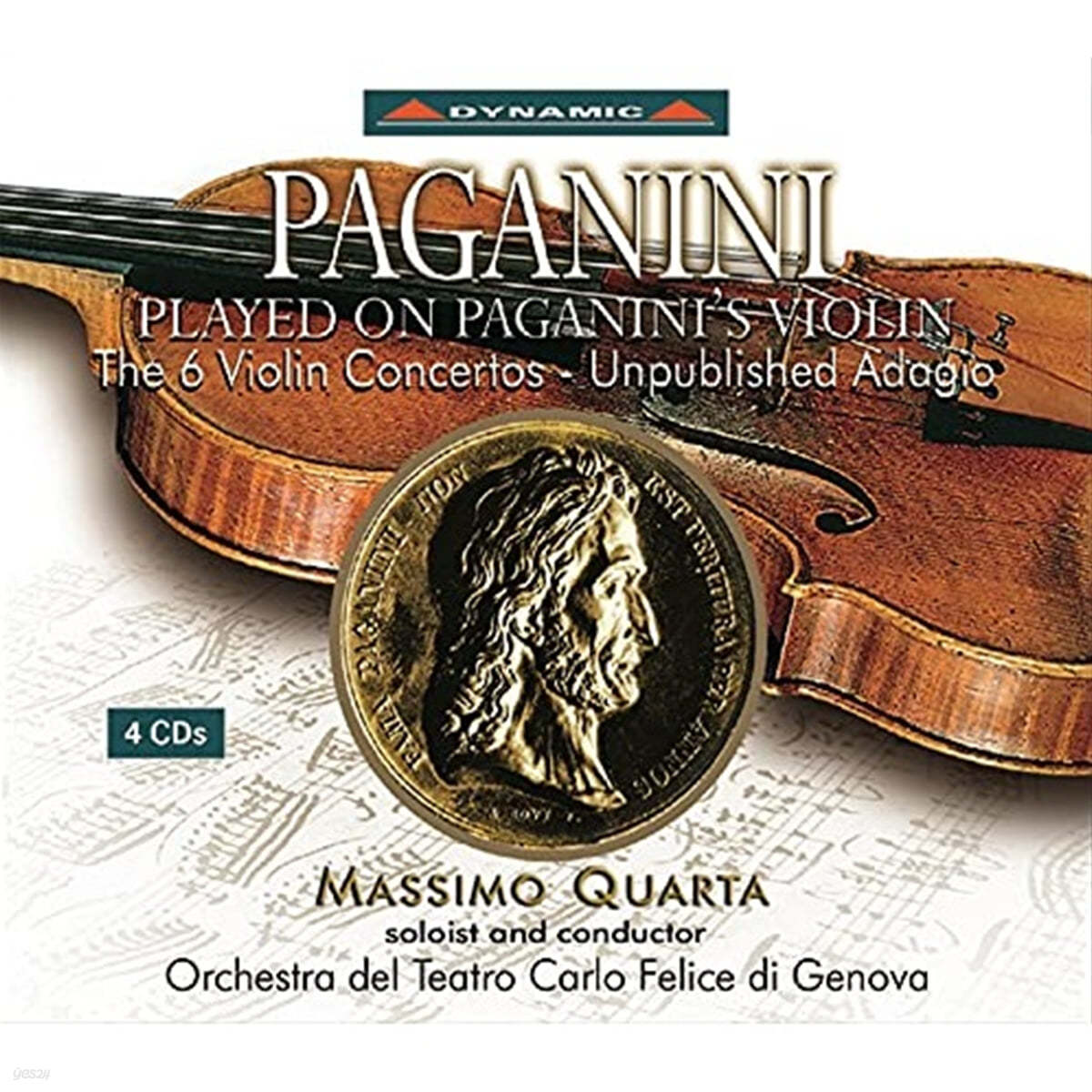 Massimo Quarta 파가니니: 6개의 바이올린 협주곡 - 마시모 콰르타 (Paganini: The 6 Violin Concertos)