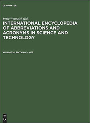 International Encyclopedia of Abbreviations and Acronyms in Science and Technology, Volume 14, Edition K - Net