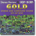 Gold Stereo And Surround Sound Set-Up Disc