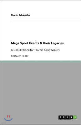 Mega Sport Events & Their Legacies