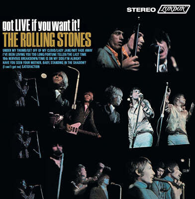 The Rolling Stones (롤링 스톤스) — Got Live If You Want It! 앨범 커버