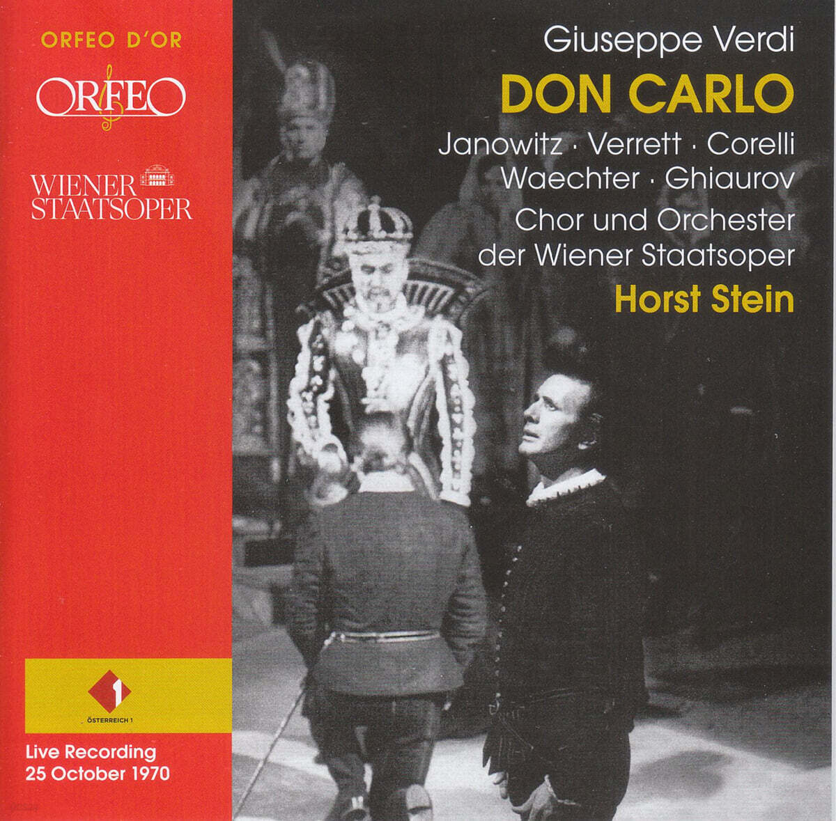Horst Stein 베르디: 오페라 `돈 카를로` (Verdi: Don Carlo)
