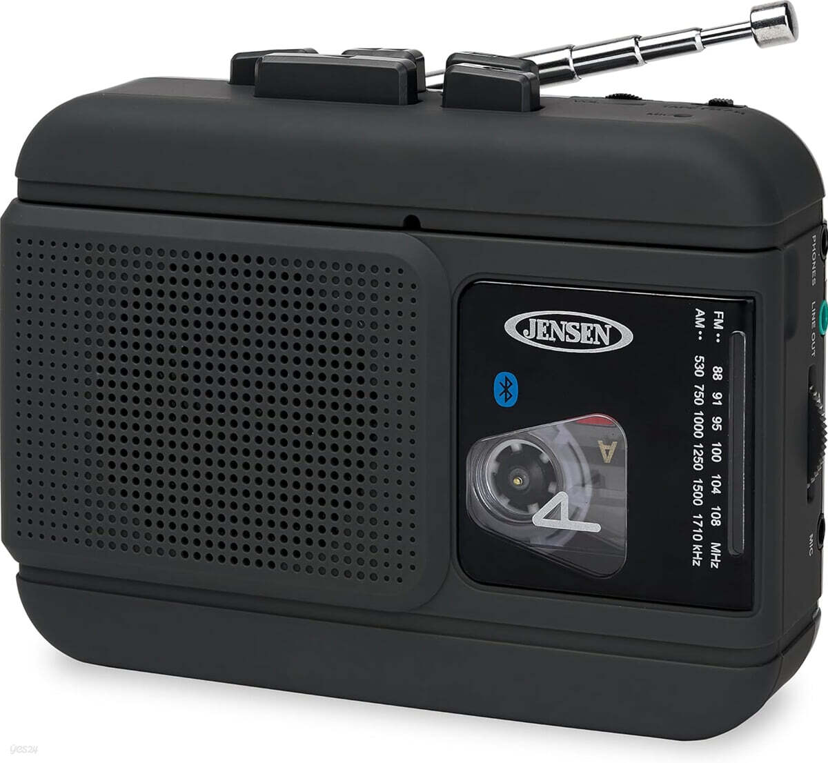 휴대용 카세트 플레이어 (Jensen MCR-60 Personal Portable Cassette Player/Recorder Bluetooth AM/FM Radio)
