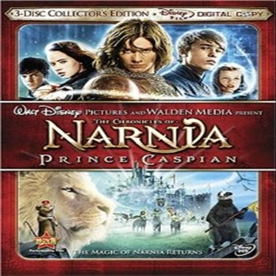 The Chronicles of Narnia: Prince Caspian (Ͼ  - ĳǾ ) (2008)(ڵ1)(ѱ۹ڸ)(DVD)