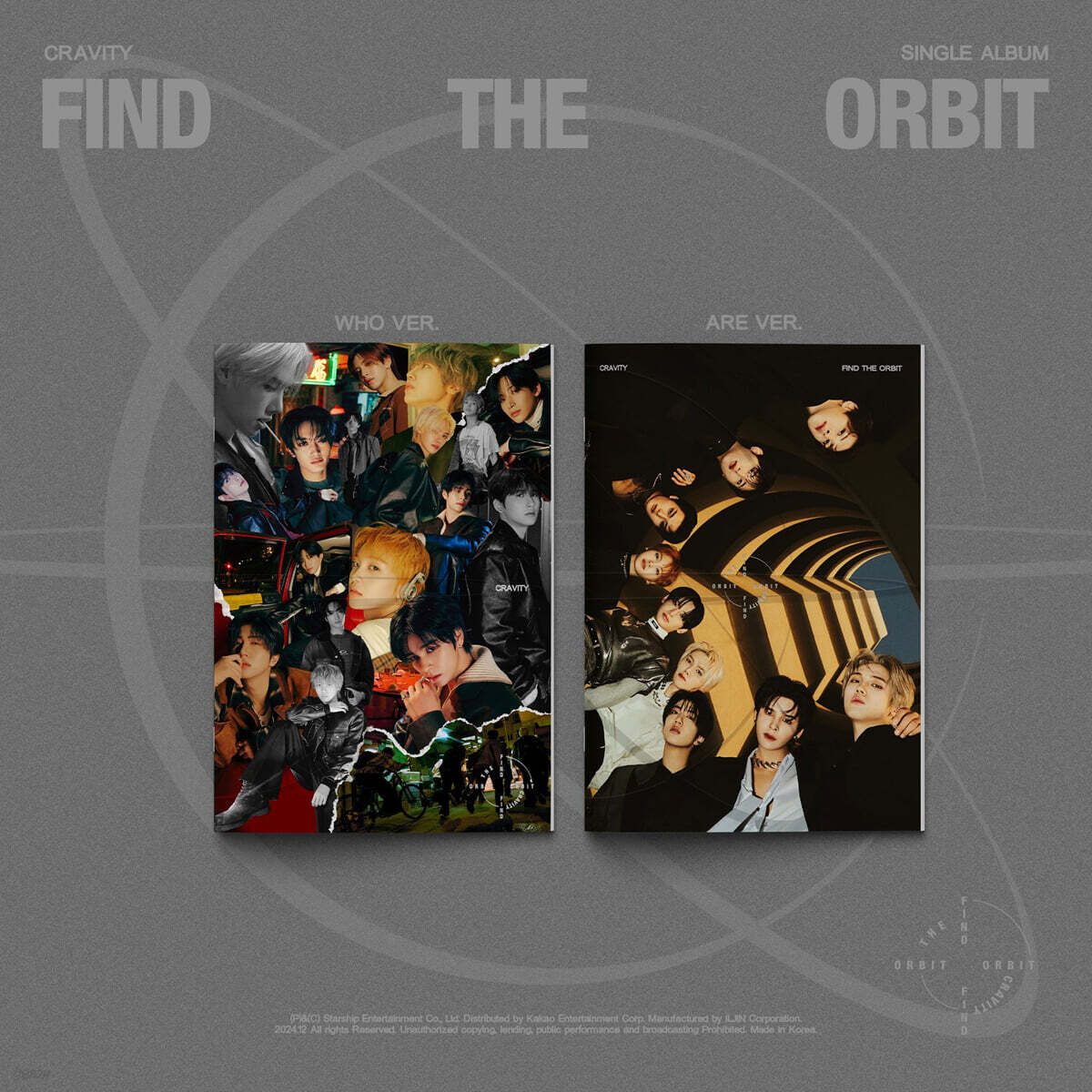 CRAVITY (크래비티) - 싱글앨범 : FIND THE ORBIT [2종 SET]