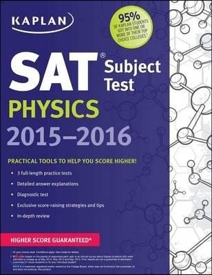 Kaplan SAT Subject Test Physics 2015-2016