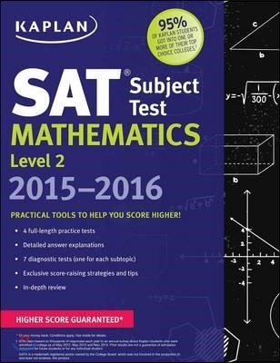 Kaplan SAT Subject Test Mathematics Level 2 2015-2016