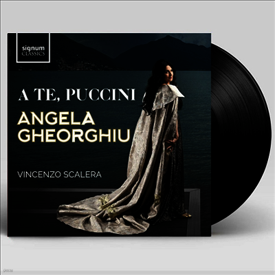 Angela Gheorghiu — 푸치니 - 희귀 가곡집 (Angela Gheorghiu - A te, Puccini) - Angela Gheorghiu 앨범 커버