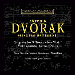 Dvorak : Orchestral Masterpieces : David OistrakhㆍVladimir GolschmannㆍMario Rossi