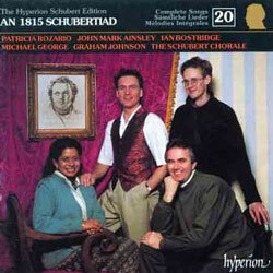 An 1815 Schubertiad : RozarioㆍAinsleyㆍBostridgeㆍGeorgeㆍJohnsonㆍChorale