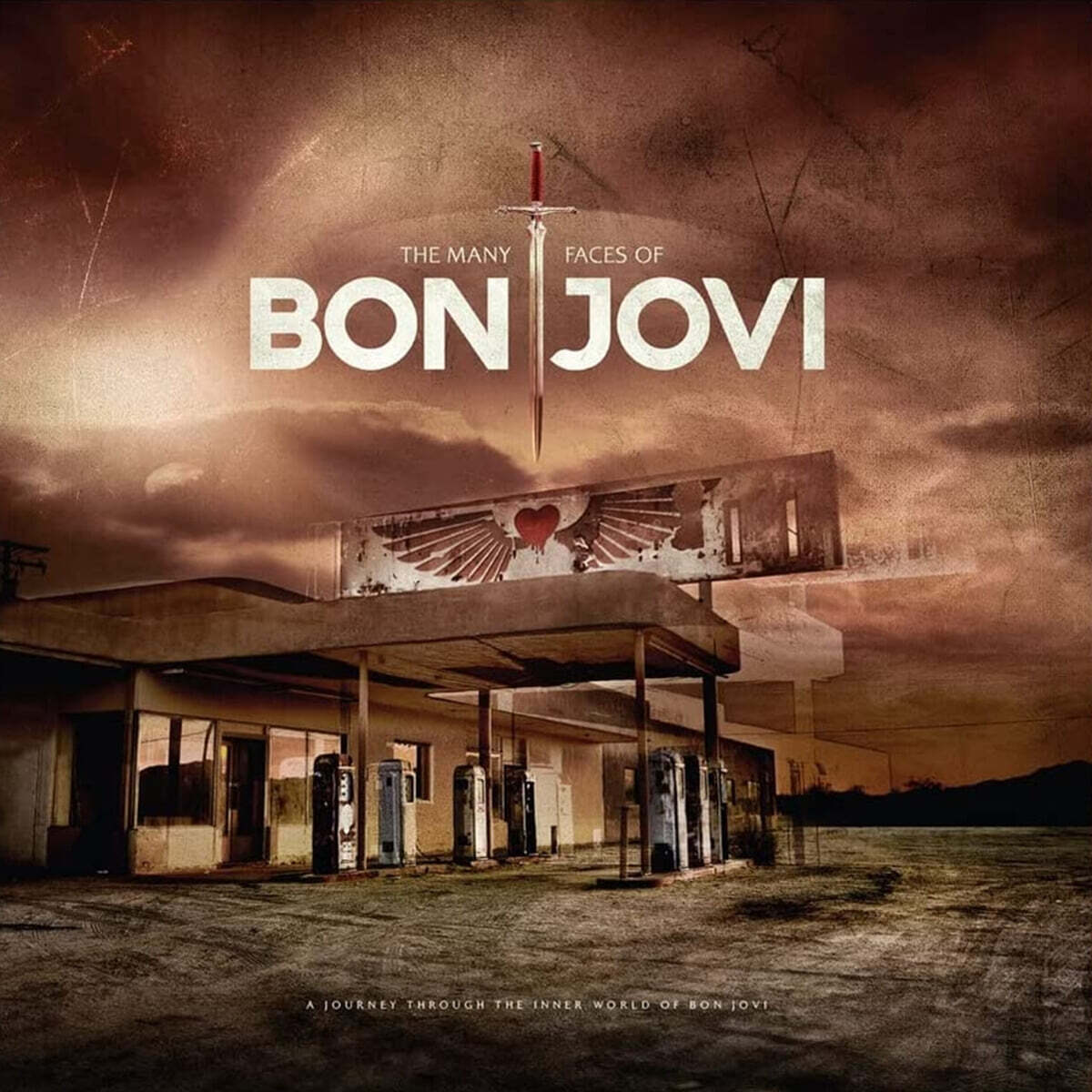 본 조비 모음집 (The Many Faces Of Bon Jovi) [브라운 컬러 2LP]