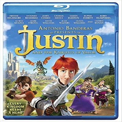 Justin & The Knights of Valour (ƾ) (ѱ۹ڸ)(Blu-ray) (2013)