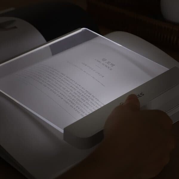 휴대용 공부 독서등 밝기조절 LED 패널 북라이트