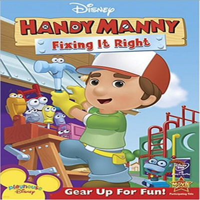 Handy Manny - Fixing It Right (  Ŵ - Ƚ  Ʈ)(ڵ1)(ѱ۹ڸ)(DVD)
