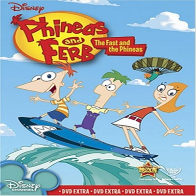 Phineas and Ferb: The Fast and the Phineas (피니와 퍼브)(지역코드1)(한글무자막)(DVD)