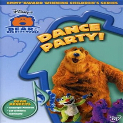 Bear in the Big Blue House - Dance Party! (   Ͽ콺 -  Ƽ)(ڵ1)(ѱ۹ڸ)(DVD)