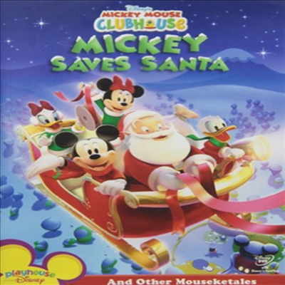 Mickey Mouse Clubhouse - Mickey Saves Santa (Ű콺 ŬϿ콺 - Ű ̺ Ÿ)(ڵ1)(ѱ۹ڸ)(DVD)