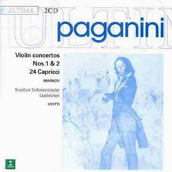 Paganini : Violin Concerto No.1 & 224 Capricci : Alexander Markov