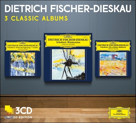 Dietrich Fischer-Dieskau Ʈ Ǽ-ī찡 뷡ϴ Ʈ (Schubert - Three Classic Albums) 
