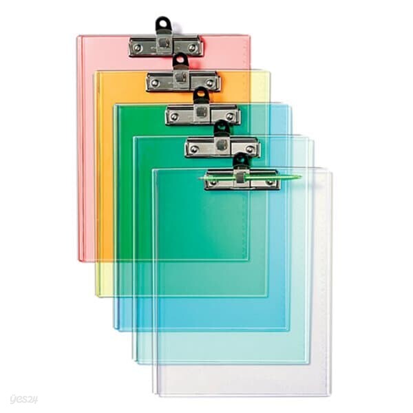 문구도매 문화산업 투명클립보드A4