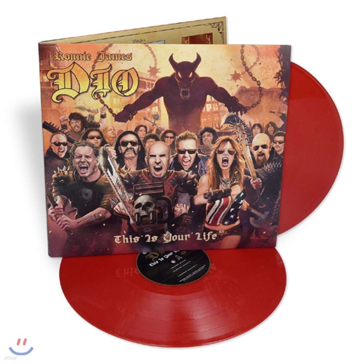 Ronnie James Dio Tribute: This Is Your Life (로니 제임스 디오 트리뷰트 앨범) [레드 컬러 2LP]