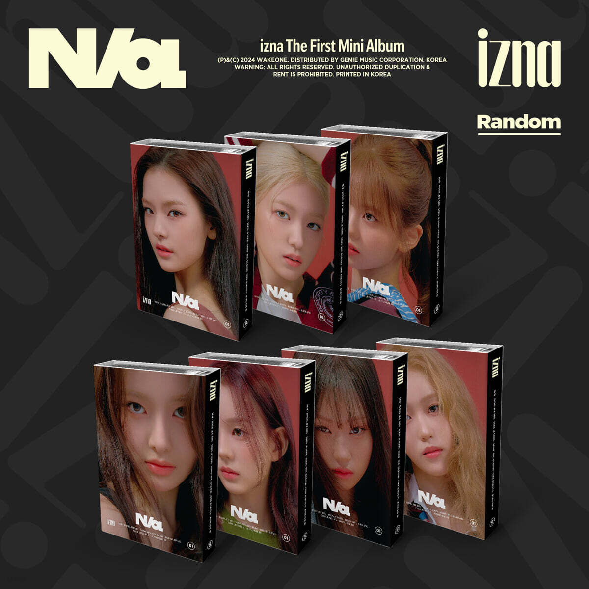 izna (이즈나) - N/a [izna Ver.](NFC_Nemo Ver.)[7종 중 1종 랜덤발송]