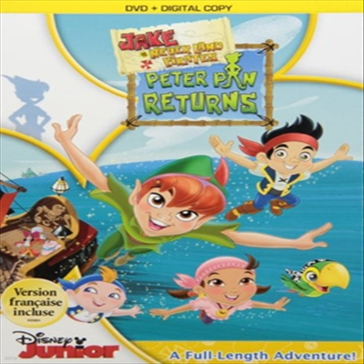 Jake & The Never Land Pirates: Peter Pan Returns (ũ ׹ )(ڵ1)(ѱ۹ڸ)(DVD)