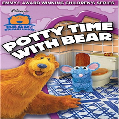 Bear in the Big Blue House - Potty Time With Bear (   Ͽ콺 - Ƽ Ÿ)(ڵ1)(ѱ۹ڸ)(DVD)