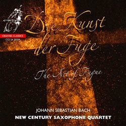 New Century Saxophone Quartet : Ǫ  -    (Bach: The Art of Fugue)