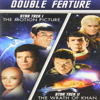 Star Trek I: Motion Picture/Star Trek II: Wrath (ŸƮ) (2013)(ڵ1)(ѱ۹ڸ)(DVD)