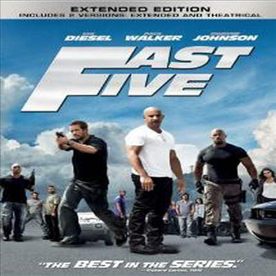 Fast Five (г  - 𸮹Ƽ) (2011)(ڵ1)(ѱ۹ڸ)(DVD)