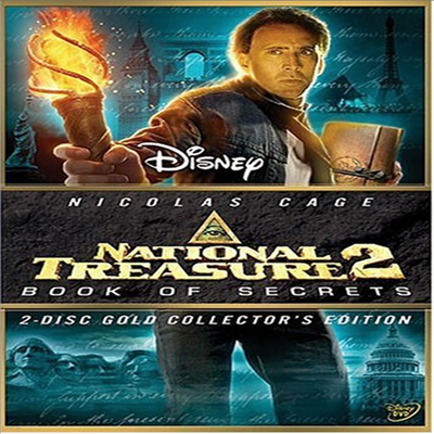 National Treasure 2: Book Of Secrets (ų Ʈ:  å)(ڵ1)(ѱ۹ڸ)(DVD)