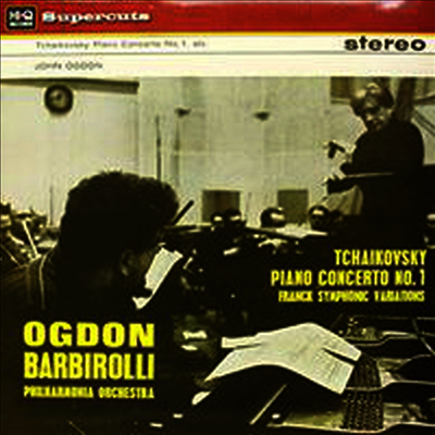 John Barbirolli,John Ogdon — 차이코프스키: 피아노 협주곡 1번 & 프랑크: 교향적 변주곡 (Tchaikovsky: Piano Concerto & Franck: Variations Symphoniques) - John Barbirolli 앨범 커버