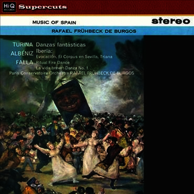 Rafael Fruhbeck de Burgos — 스페인 관현악 작품집 (Music Of Spain) - Rafael Fruhbeck de Burgos 앨범 커버
