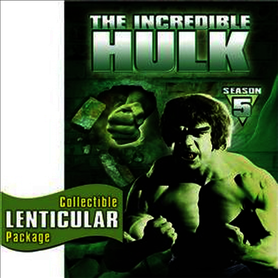 The Incredible Hulk - Season 5 (인크레더블 헐크 - 시즌 5) (2008)(지역코드1)(한글무자막)(2DVD)